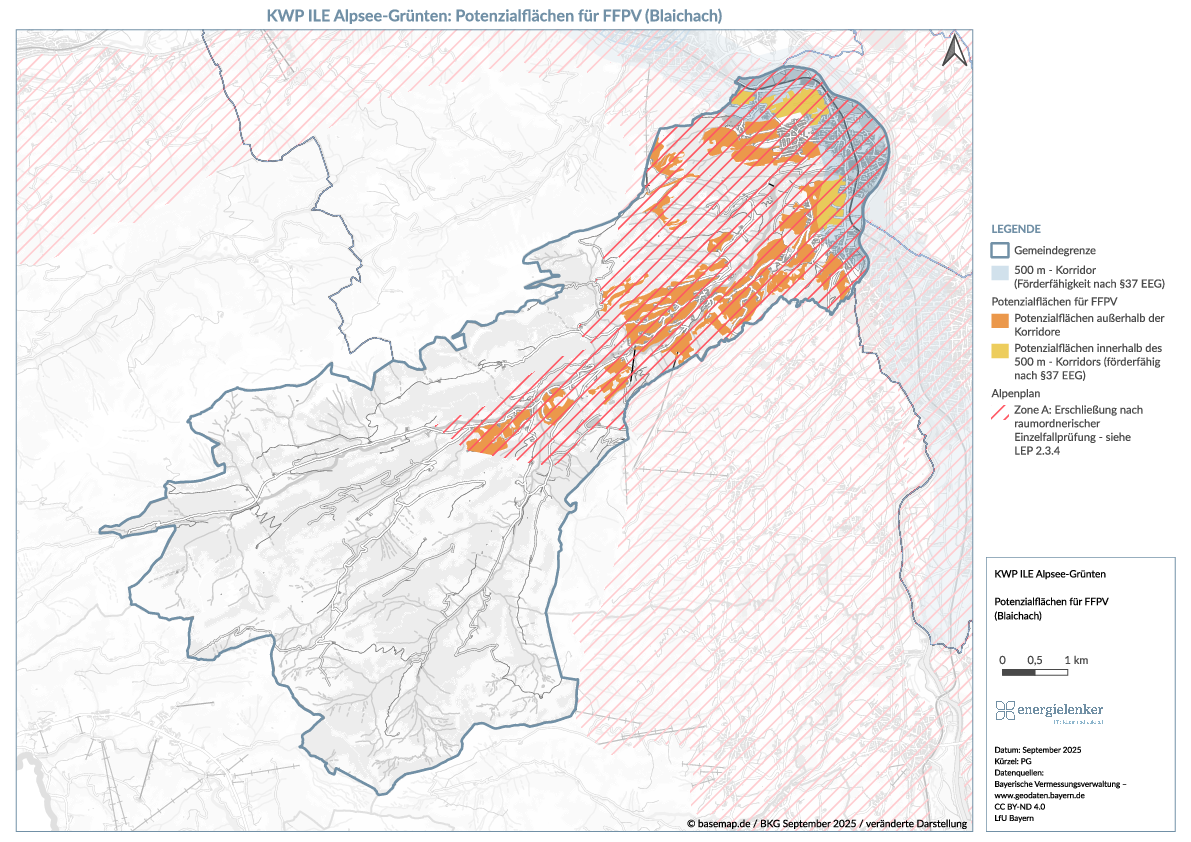 Zwischenbericht - Potenzialflächen FFPV Blaichach