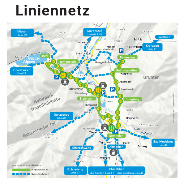 Liniennetz Ringbus