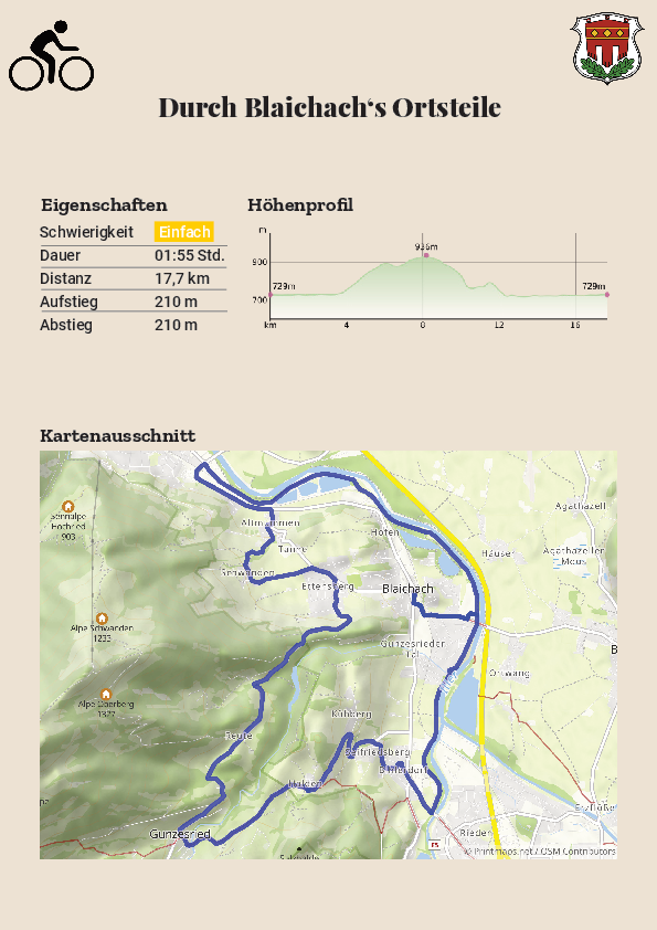 Durch Blaichach's Ortsteile Durch Blaichach's Ortsteile