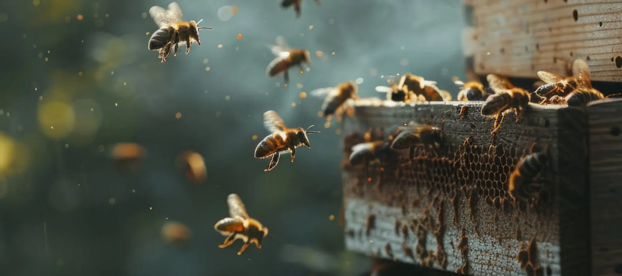 Bienen aus der Nähe