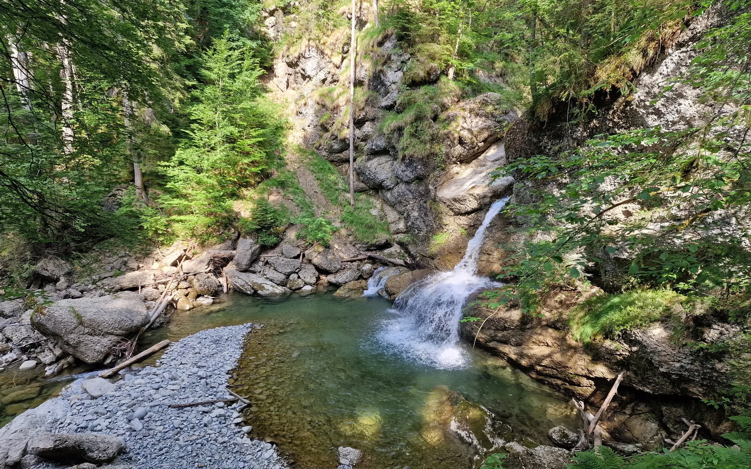 Wasserfall im Ostertaltobel