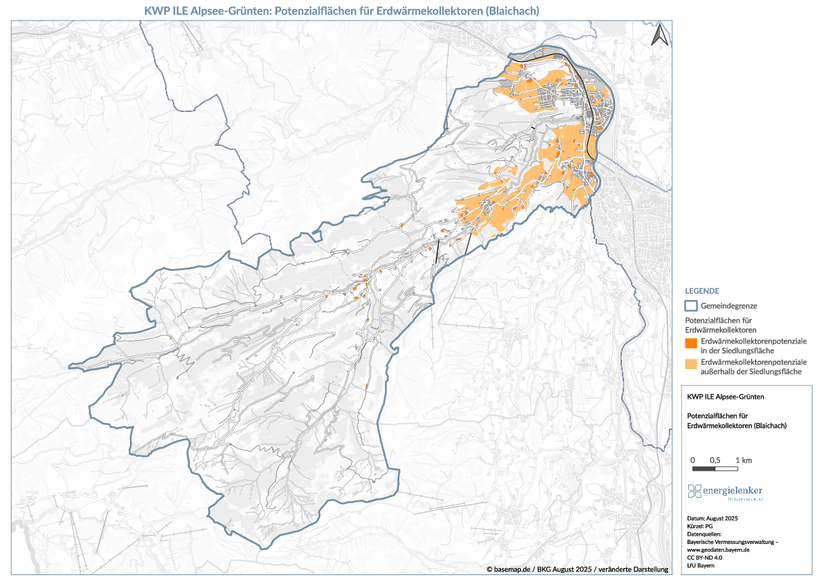 Zwischenbericht - Potenzialflächen Erdwärmekollektoren Blaichach