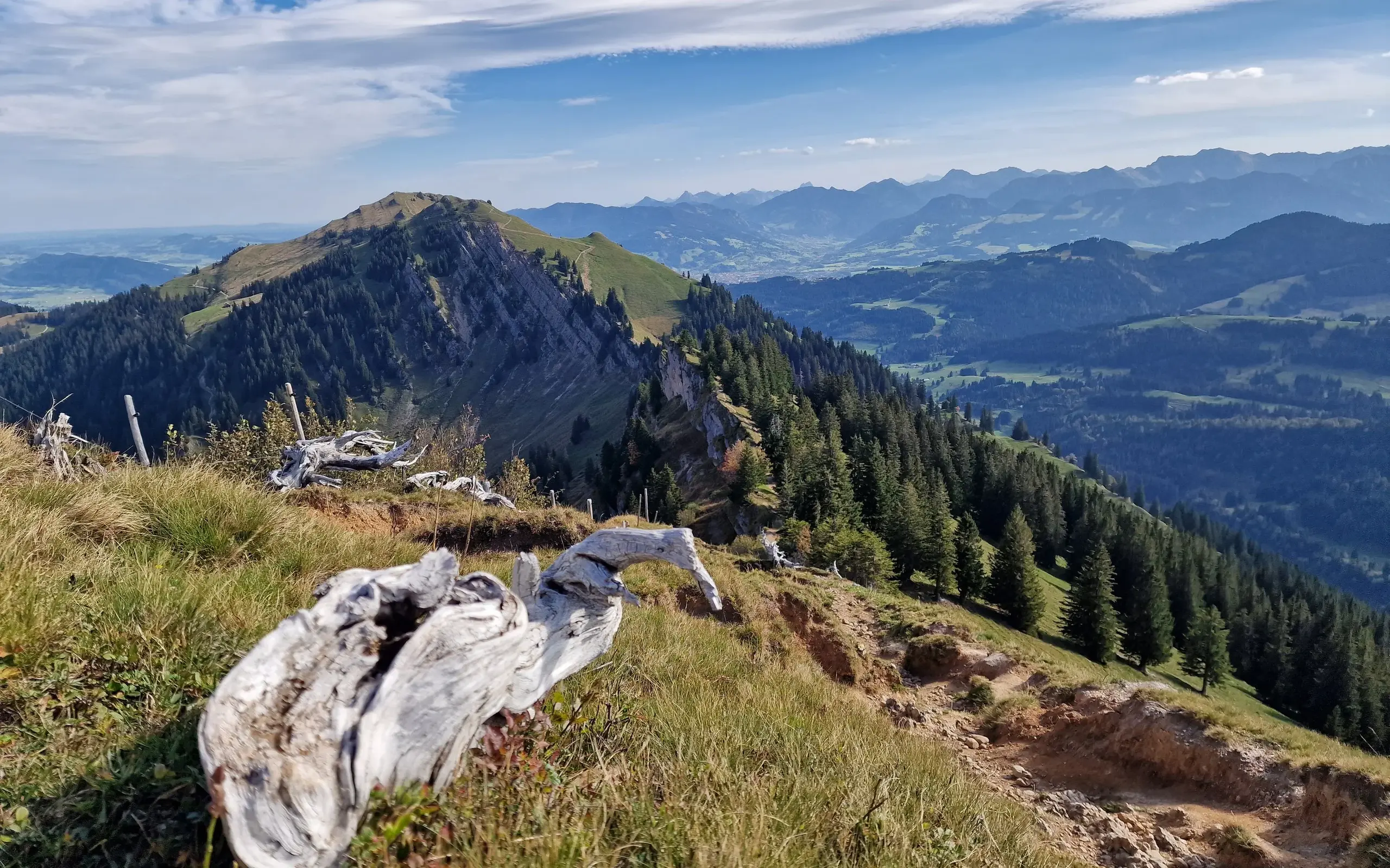 Auf der Nagelfluhkette