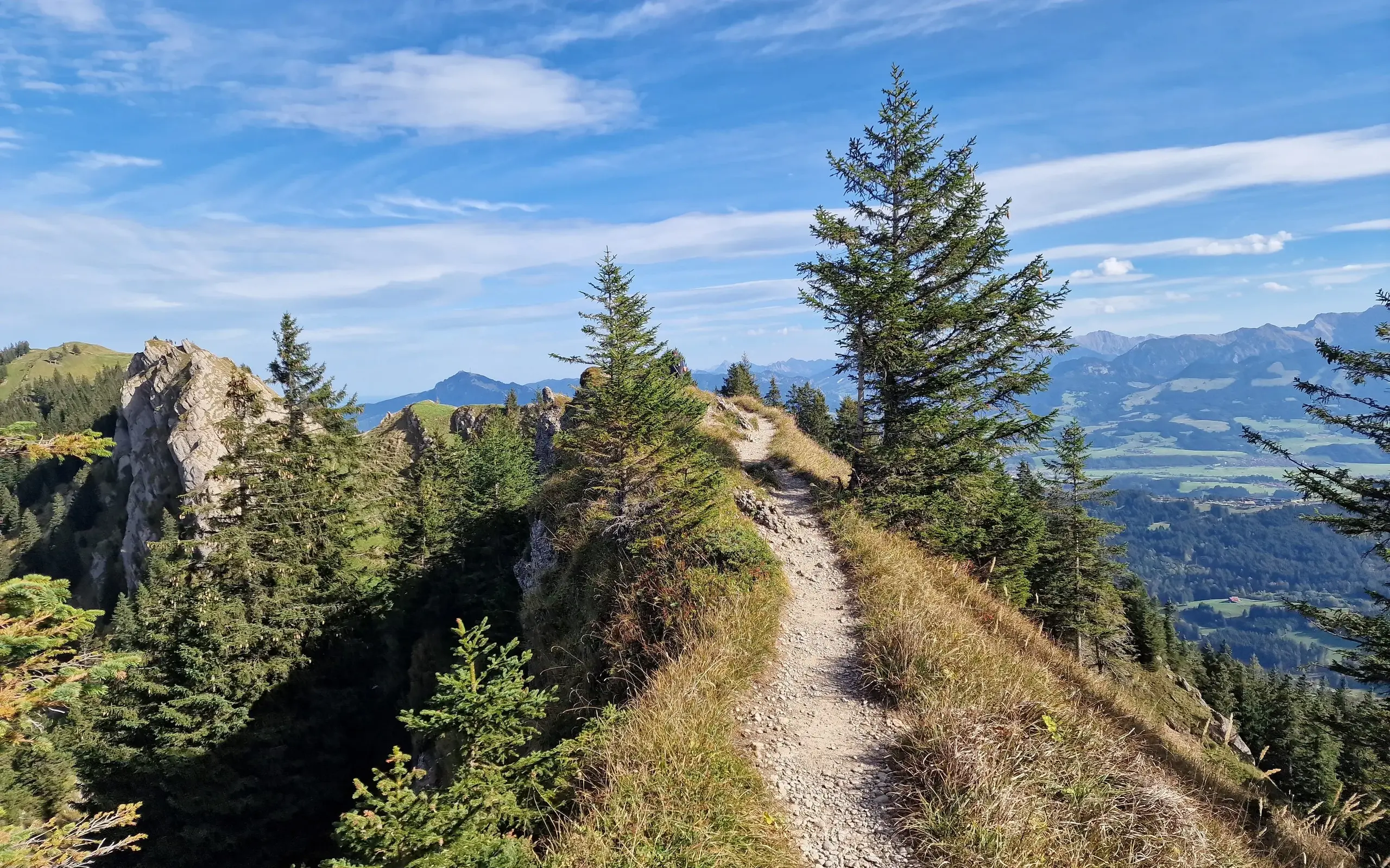 Auf der Nagelfluhkette