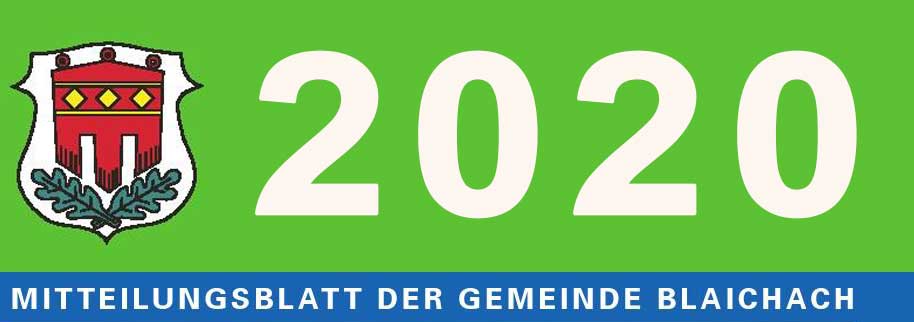 Mitteilungsblatt 2020